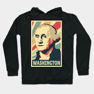 George Washington Vintage Colors Hoodie